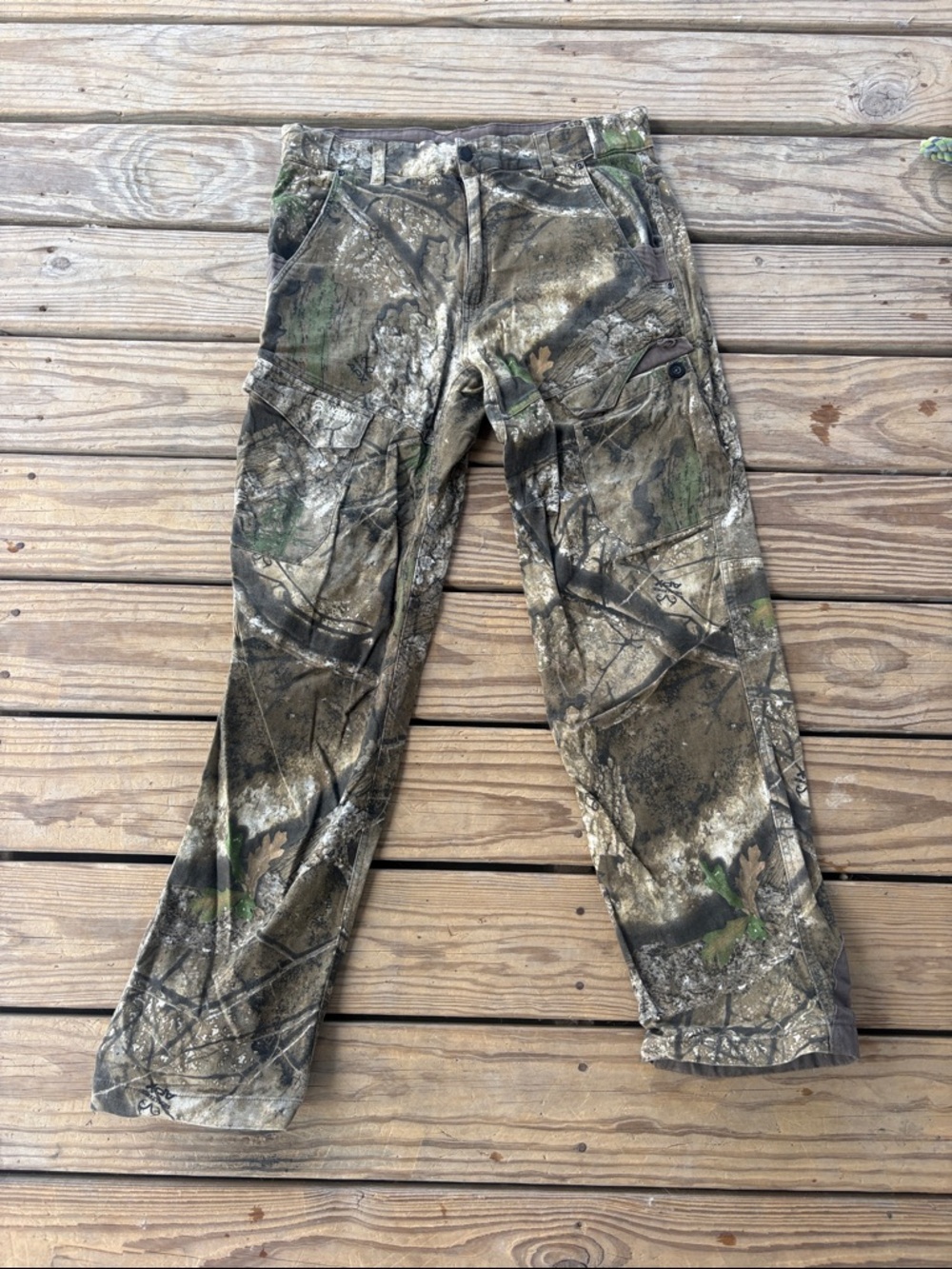 Magellan Outdoors Men Camo Hunting Pants— Large